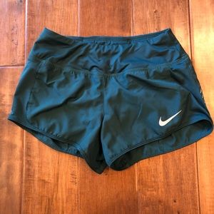 Nike Dri-Fit Shorts, Turquoise, Size XS